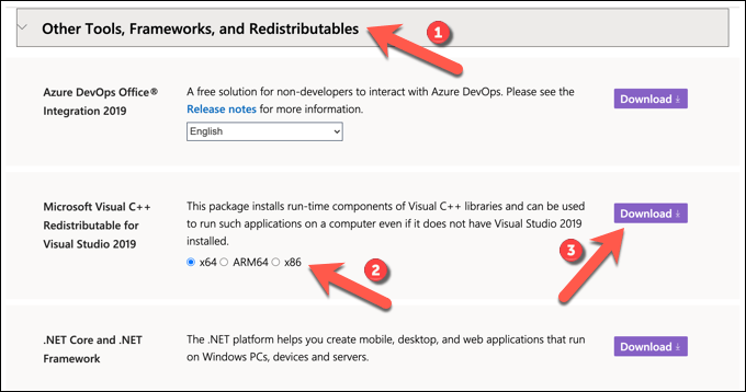 How to Fix a “vcruntime140.Dll Is Missing” Error on Windows 10 image 8