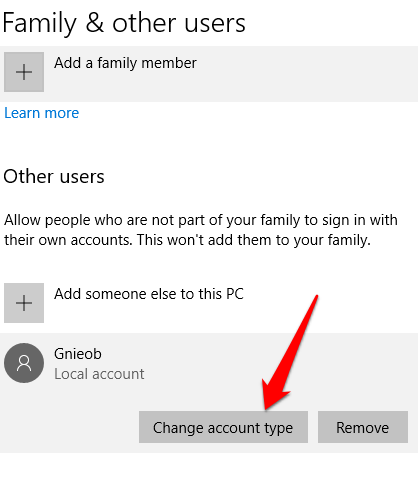 How To Change The Administrator On Windows 10 image 4