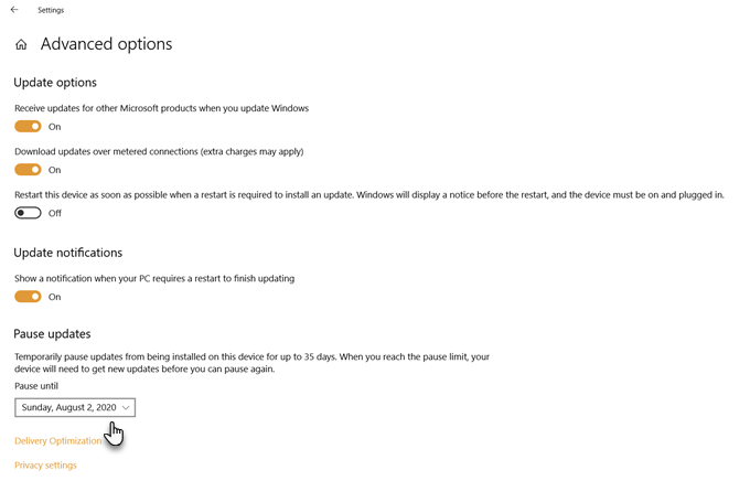 How To Stop a Windows 10 Update image 4