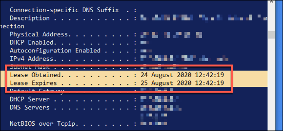 What Is DHCP Lease Time And How To Change It image 4